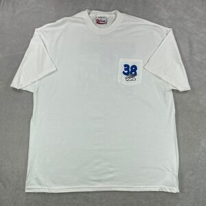 Chase Authentics T-Shirt Men XL White NASCAR Elliott Sadler 38 M&Ms 2003 Vintage